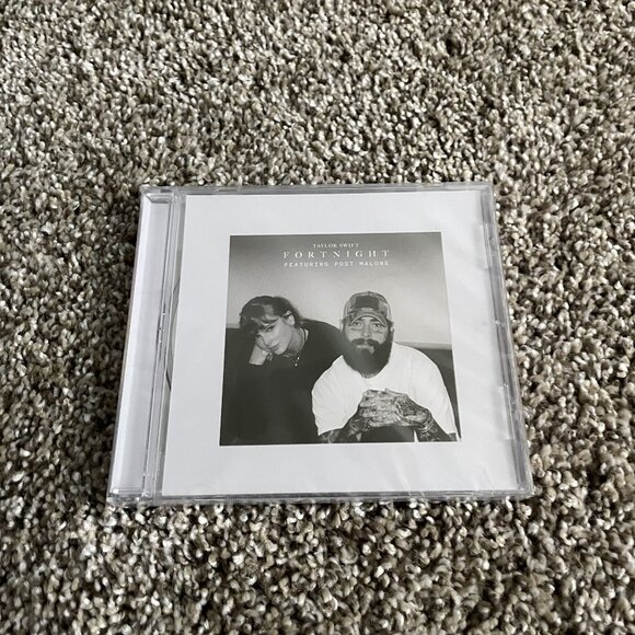 Taylor Swift CD single Fortnight The Tortured Poets Department Post Malone NEW - Picture 1 of 2